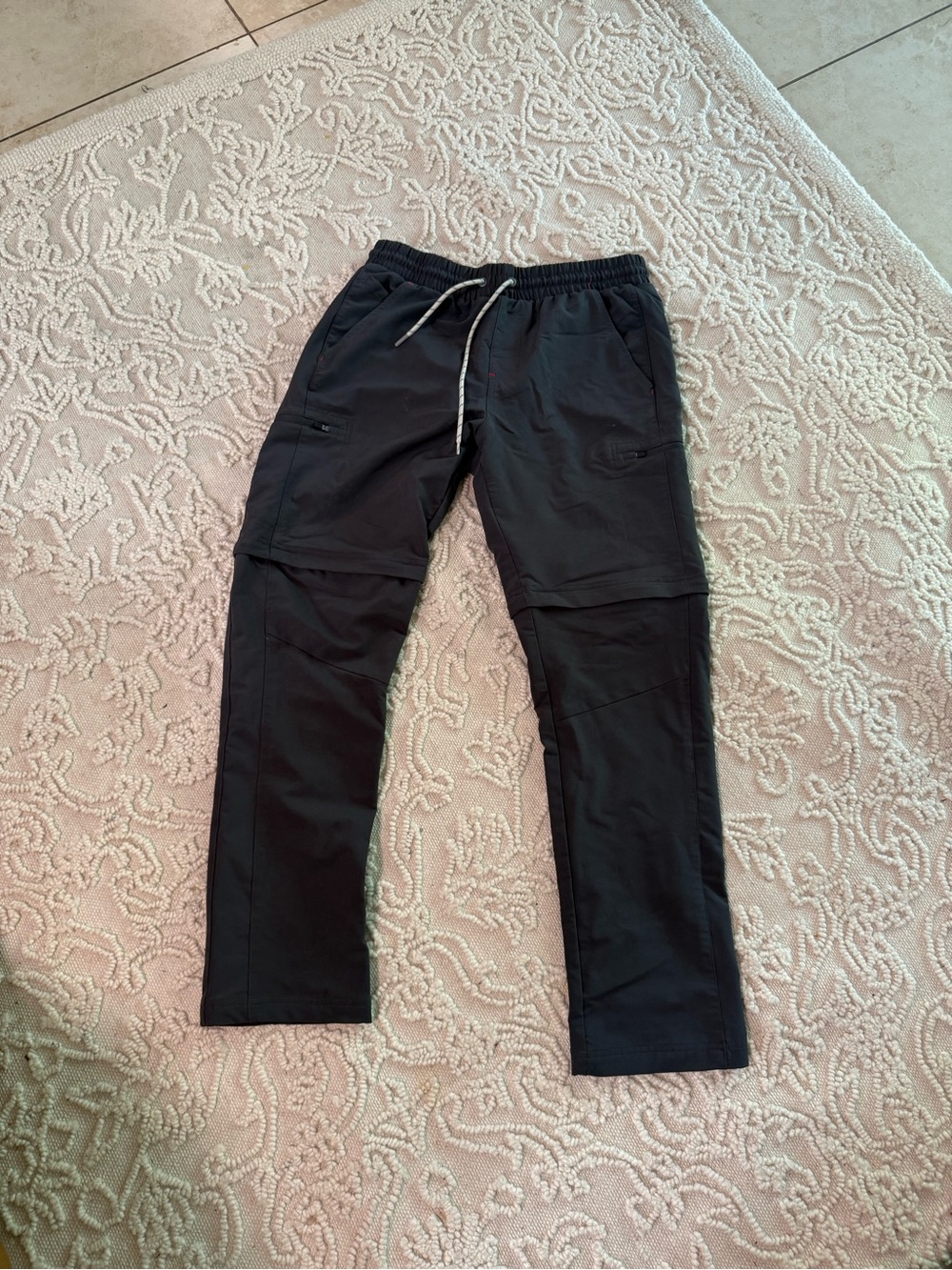 Avalanche men’s Black dry fit Pants to shorts